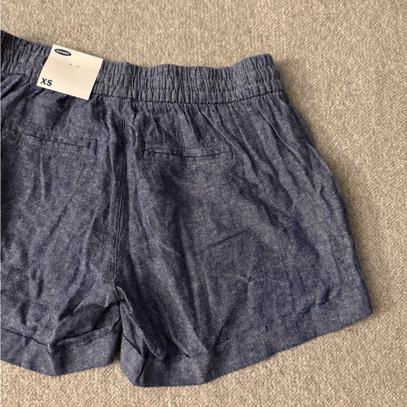 Old Navy Blue High Waist Shorts - Picture 6 of 6
